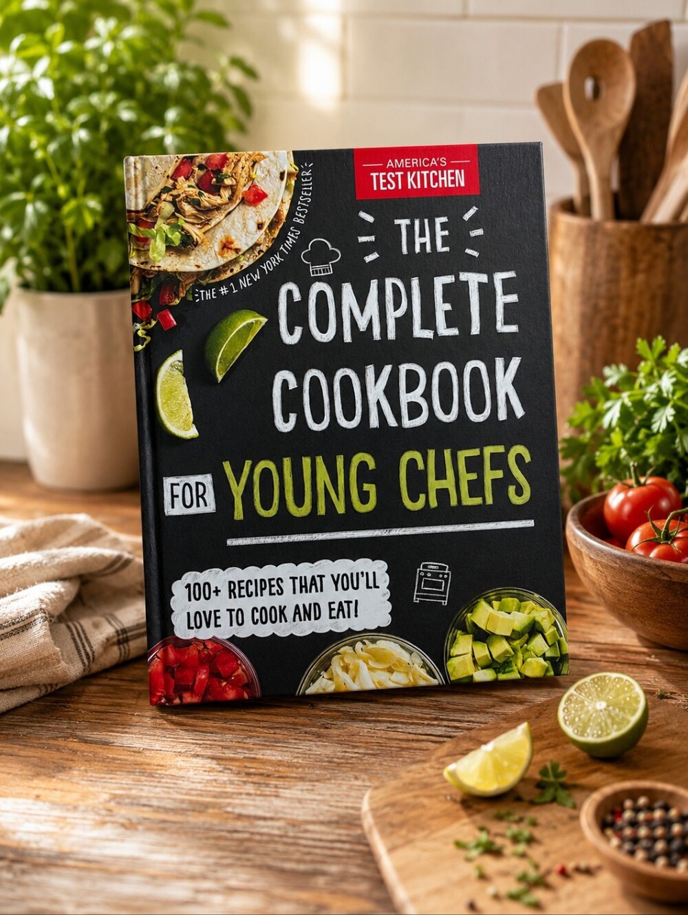 America's Test Kitchen The Complete Cookbook for Young Chefs Hardcover | Excelle